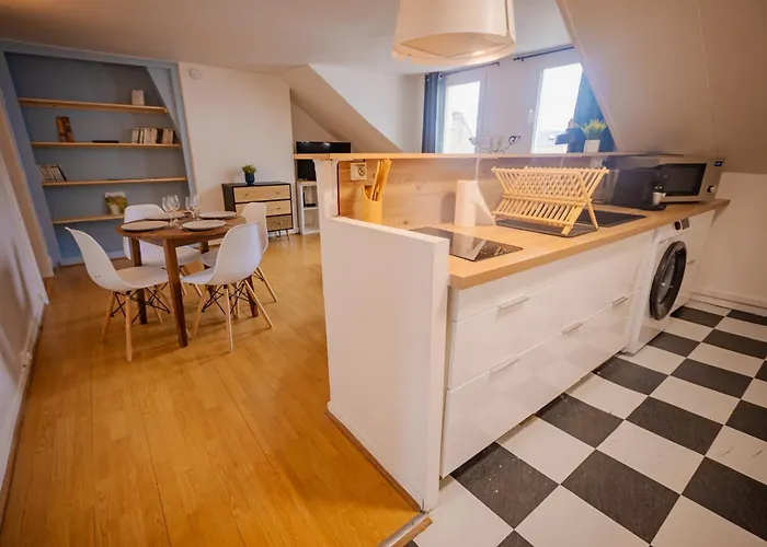 Appartement à Bâbord - 400m, 4 Personnes, Le Havre